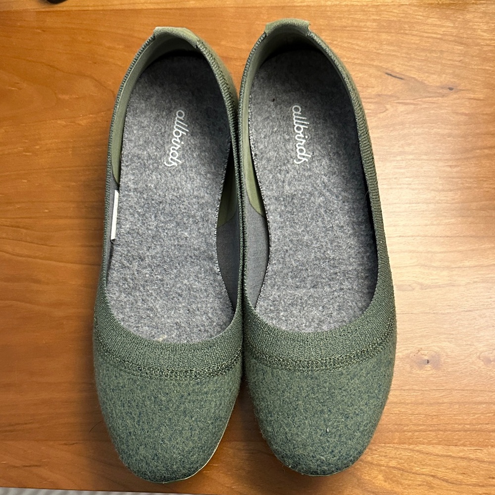 Allbirds Women's Green Ballet Flats